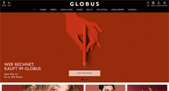 Desktop Screenshot of globus.ch