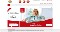 Desktop Screenshot of foto.globus.cz