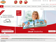 Tablet Screenshot of foto.globus.cz